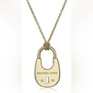 Michael Kors Padlock Pendant Necklace